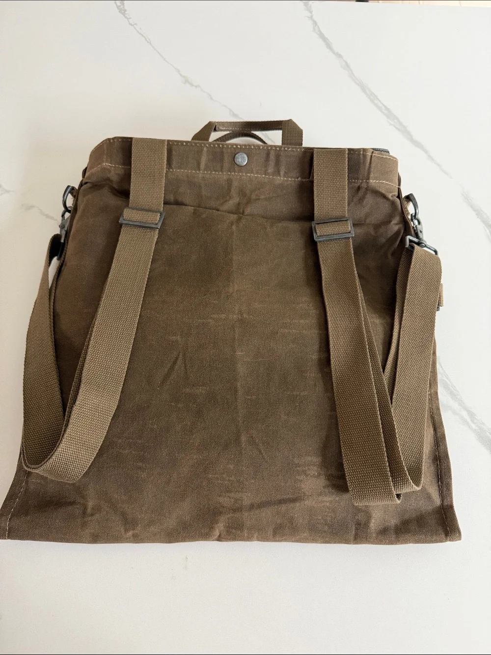 NEW Bares Bones Gathering Bag - waxed canvas for harvesting and foraging